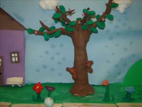 A tree through the seasons