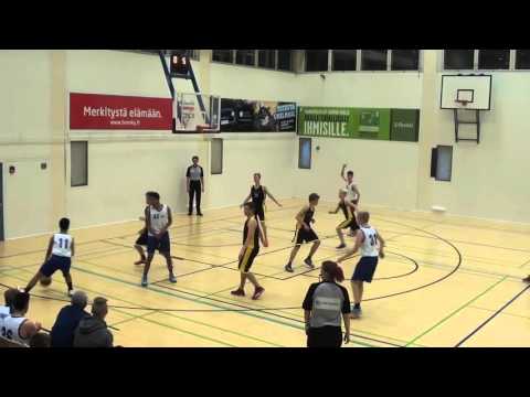 MaSu - Wartti Basket Black 24.10.2015 Koripallo B-pojat 1-divisioona