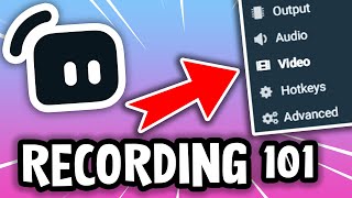 How to Record with Streamlabs OBS (Best Streamlabs OBS Recording Settings)