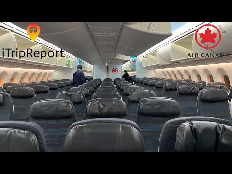 YouTube thumbnail for Air Canada Boeing 787-9