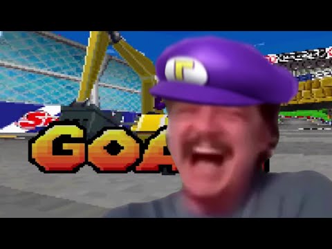 pedro pascal loses at mario kart