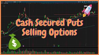 HOW TO TRADE CASH SECURED PUTS IN THINKORSWIM - SELLING OPTIONS & WEEKLY INCOME - STRATEGY #1