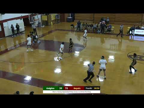 Men's Basketball Holy Cross vs Christ the King