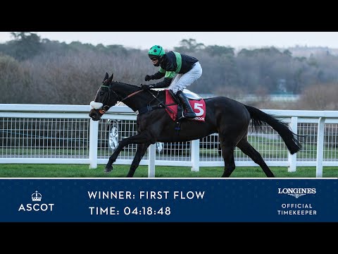 First Flow Wins The Matchbook Betting Exchange Clarence House Steeple Chase (Grade 1)