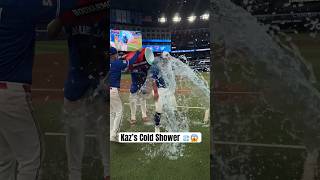 Vladimir Guerrero Jr. gave Kazuma Okamoto a warning ⚠️???? #MLB #BlueJays #Toronto