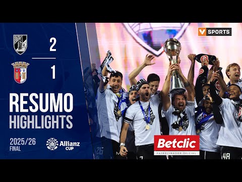 Resumo: Vitória SC 2-1 Braga (Taça da Liga 25/26 - Final)