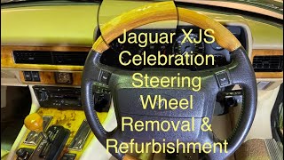 Jaguar XJS Celebration - Steering Wheel Removal & Refurbishment - Restoration Workshop Part 4
