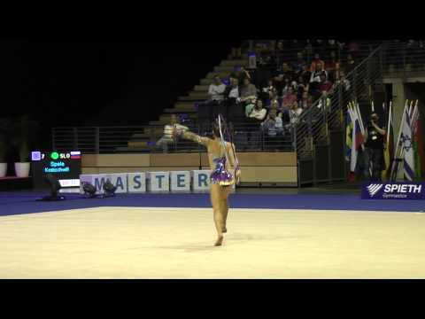 Berlin Masters 2014: Spela Kratochwill with hoop