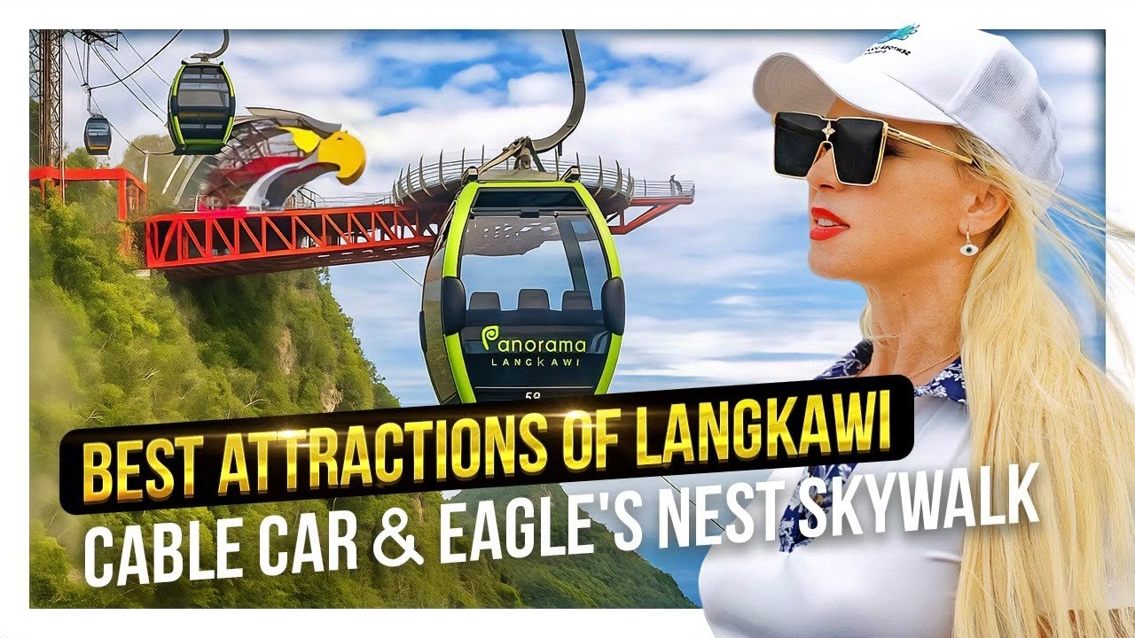 Discover the Langkawi Cable Car journey with breathtaking views and a visit to the Sky Bridge!