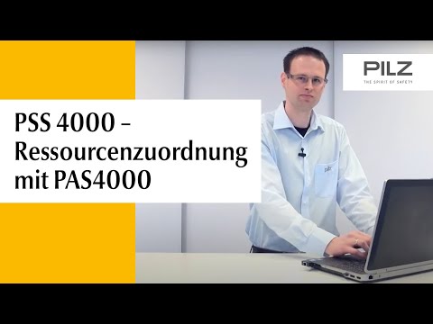 PSS 4000 Tutorial: Ressourcenzuordnung in der Software-Plattform PAS4000 | Pilz