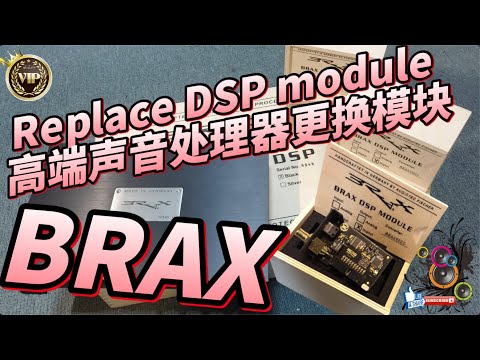 Best car audio system 🎧  BRAX DSP Processors module replace New High-End Unboxing 开箱全新高端声音处理器模块更换