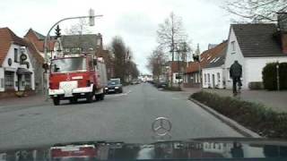 preview picture of video 'Jever - Autofahrt durch das Zentrum Richtung Wittmund'