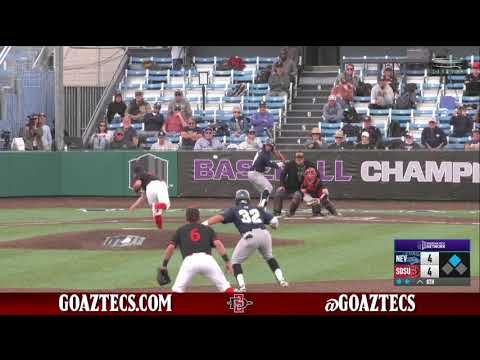 SDSU BASEBALL: NEVADA 6, AZTECS 4 (MW TOURNAMENT ELIMINATION GAME)