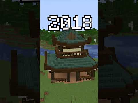 10 YEARS of Minecraft BUILD Styles!
