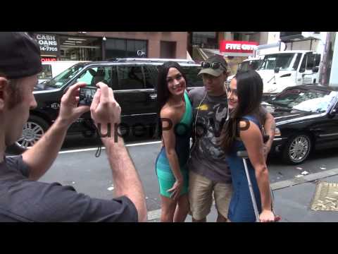 The Bella Twins, Brianna Garcia-Colace and Nicole Garcia-...