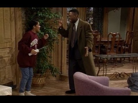 A Different World: 6x12 - Dwayne gets furious with Whitley