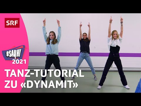 #SayHi 2021: Tanz-Tutorial zu «Dynamit» von Stefanie Heinzmann | Kindervideo | SRF Kids