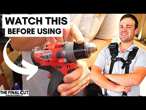 Milwaukee m12 Cordless Drill Beginner Tutorial