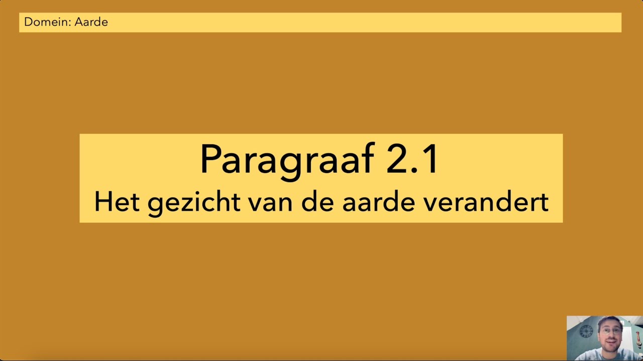 Geography - 3 havo - paragraph 2.1 - BuiteNLand method