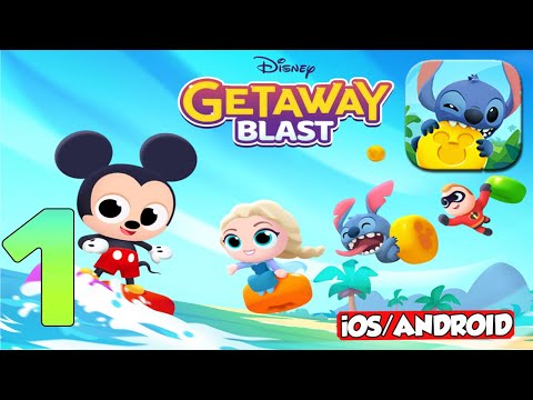 Disney Getaway Blast - Gameplay Walkthrough | ALL LEVELS  ( Android Gameplay | iOS Gameplay ) Part 1