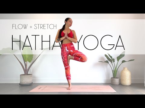 45 Min Hatha Yoga Flow and Stretch All Levels Yoga