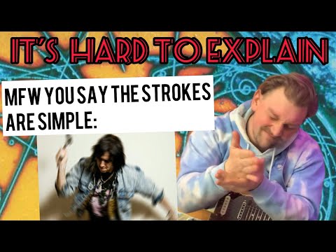 How The Strokes Use Downstrokes & Make an Orchestra || A Musical Analysis of Hard To Explain