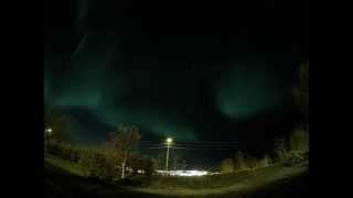 preview picture of video 'Northern lights Tromsø'
