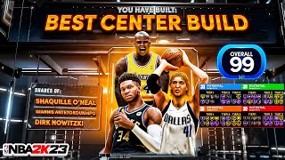 GAME-BREAKING NBA 2K23 BUILDS! ALL BEST CENTER/BIGMAN BUILDS ON NBA 2K23! BEST BADGES &amp; BUILDS 2K23