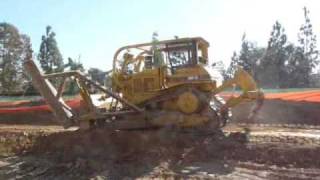 CAT D6H XL pushin & rippin