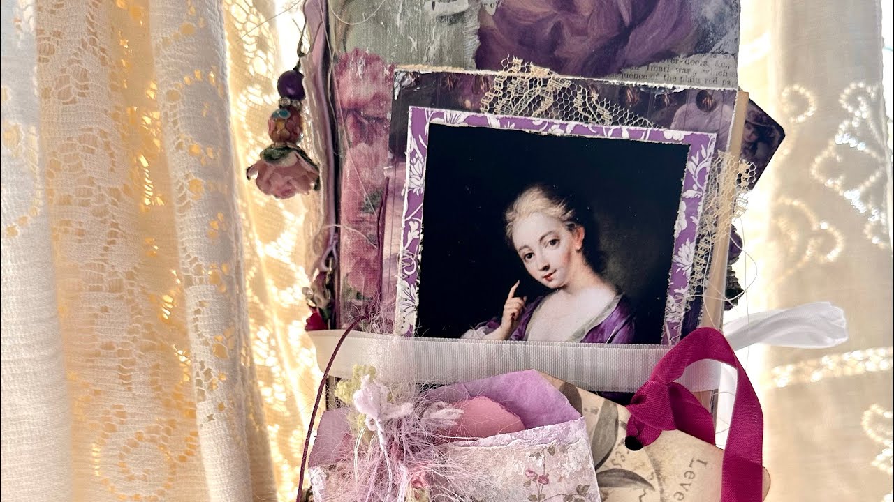 Lilac Pages Journal Flip Through - Slim Journal