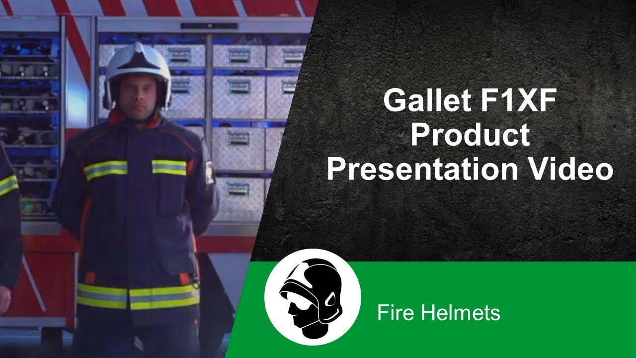 Vidéo Casque pompier F1 XF MSA Safety Gallet