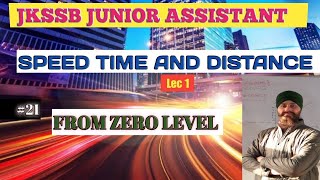 Jkssb Junior Assistant Posts  Speed Time And Dista