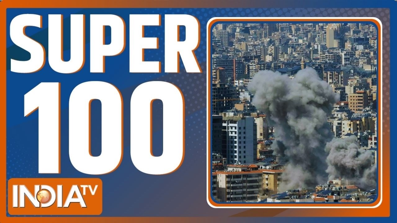 Super 100 News | Israel Vs Iran War | Trump On War | PM Modi- UAE President Talks | India TV
