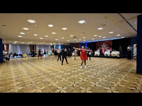 Lithuanian Gold Crown 2024 Line Dance Open Pearl Novice Female Showdance