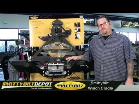 Smittybilt Receiver Mounted Winch Cradle
