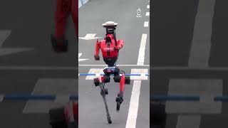 Beijing Humanoid Robot Marathon | China Showcases AI Robots Running Alongside Humans