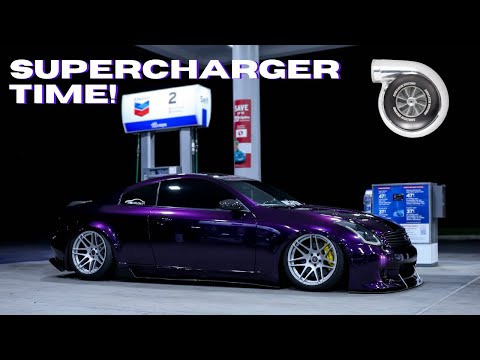 Picking Up G35 Vortech Supercharger from Static Garage