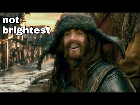 The dwarves radiating small brain energy for almost 10 minutes - The Hobbit