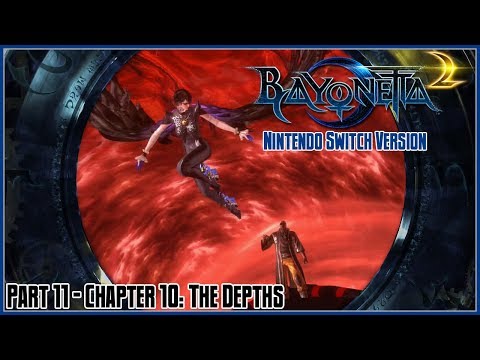 Bayonetta 2 Switch Part 11 - Chapter 10: The Depths