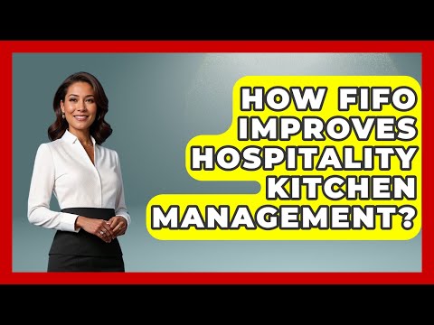 How FIFO Improves Hospitality Kitchen Management? - Hospitality Management Mastery