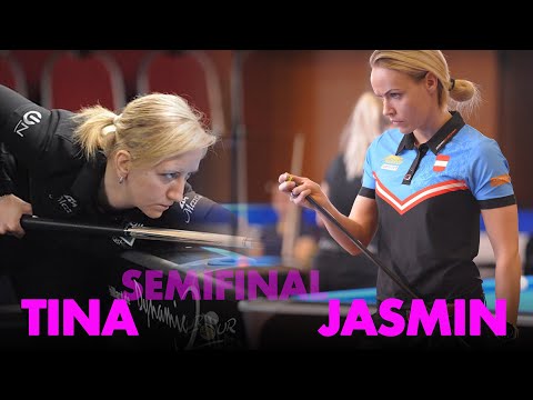 Jasmin Ouschan vs Tina Vogelman | Semifinal Women's Eurotour - 9 ball