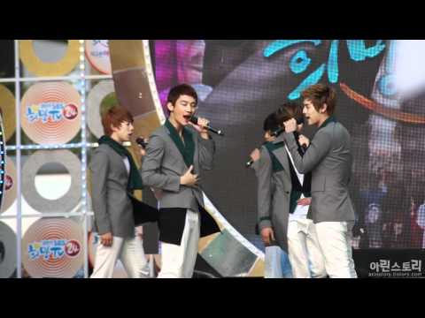 아린; 110505 SBS 희망TV 24시 유키스(U-KISS) 직캠