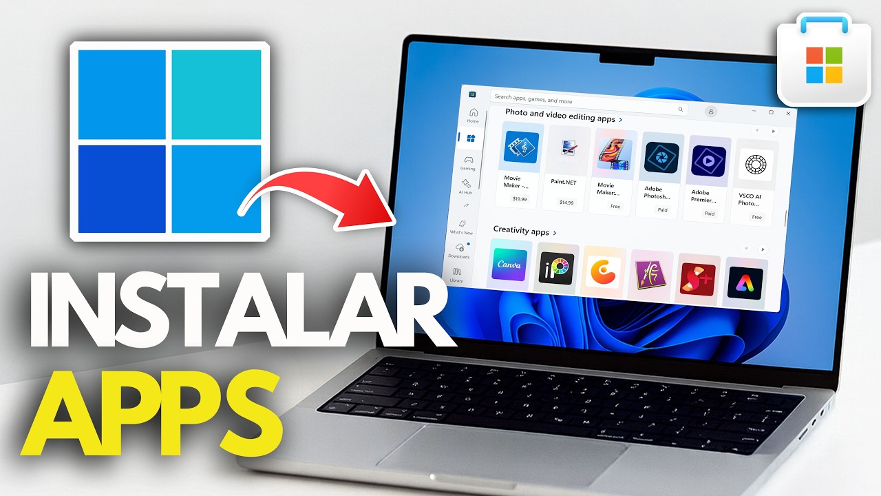Cómo Descargar Aplicaciones en Laptop y PC Windows 🖥️ | Guía Completa 2027