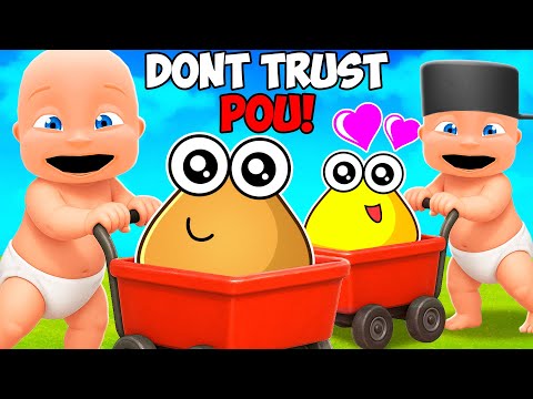 Babies Babysit A POU FAMILY!