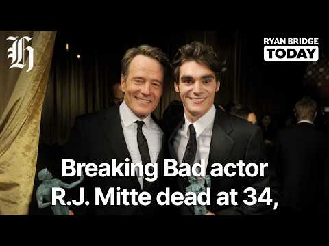 Thumbnail for Breaking Bad actor R.J. Mitte dead at 34, Kiwibank's sheep mascot on John Oliver | Ryan Bridge TODAY