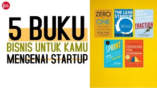 5 BUKU BISNIS UNTUK KAMU MENGENAI STARTUP!
