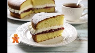 Торт Бисквит Королевы Виктории ✧ Victoria Sandwich Cake