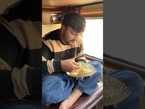 ఫస్ట్ AC ట్రైన్ లో ఆంధ్ర హోటల్ భోజనం😋