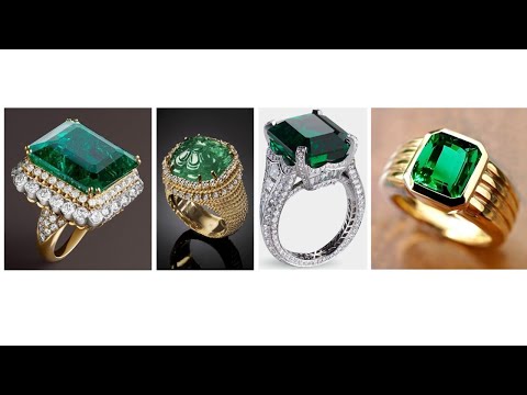 Emerald Ring Men
