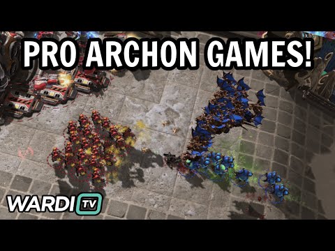 PRO ARCHON MODE IS AWESOME! - HeroMarine vs Lambo / Elazer (TvZ)  [StarCraft 2]